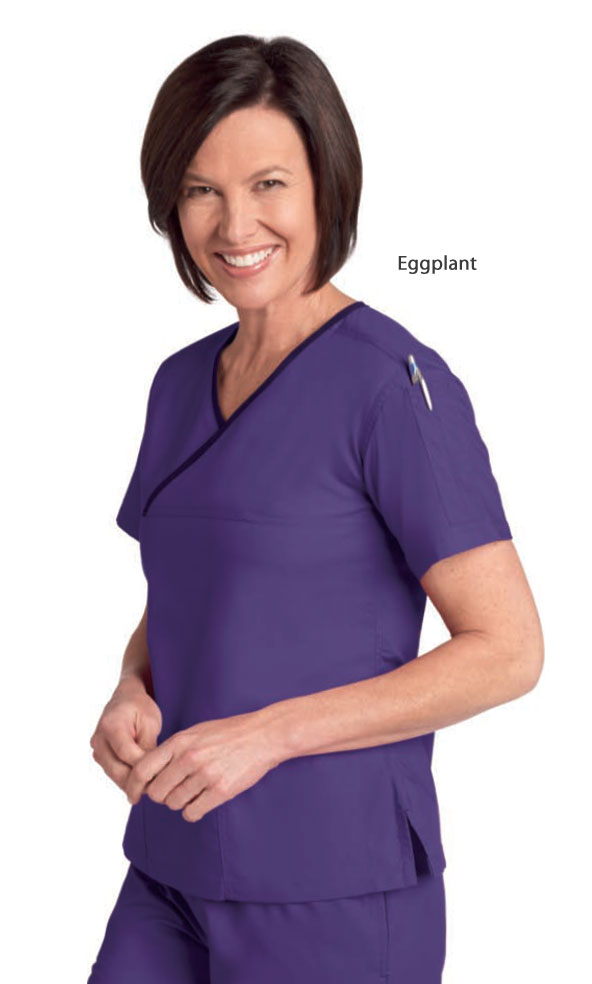 Criss Cross Scrub Top - Image 2