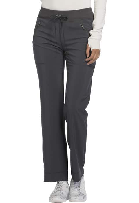Mid Rise Tapered Leg Drawstring Pants