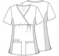 Maternity Mock Wrap Top