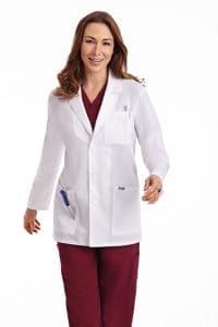 Unisex Half Length Lab Coat