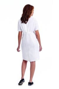Zip Front Scrub Dress