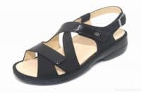 Leawood Soft Black Nubuck Patent
