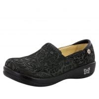 Professional Keli Black Embossed Paisley
