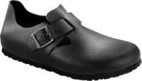 London Black Oiled Leather