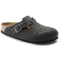 Womens – Felt Clog Heathered Black