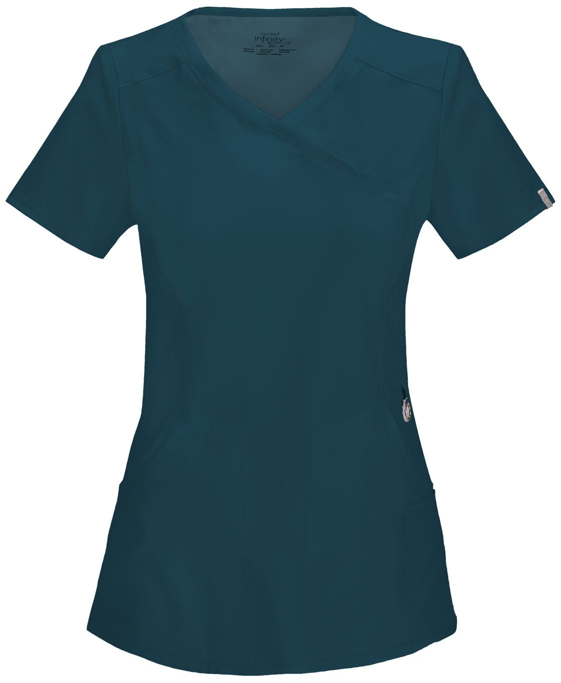 Infinity Mock Wrap Top - Image 3
