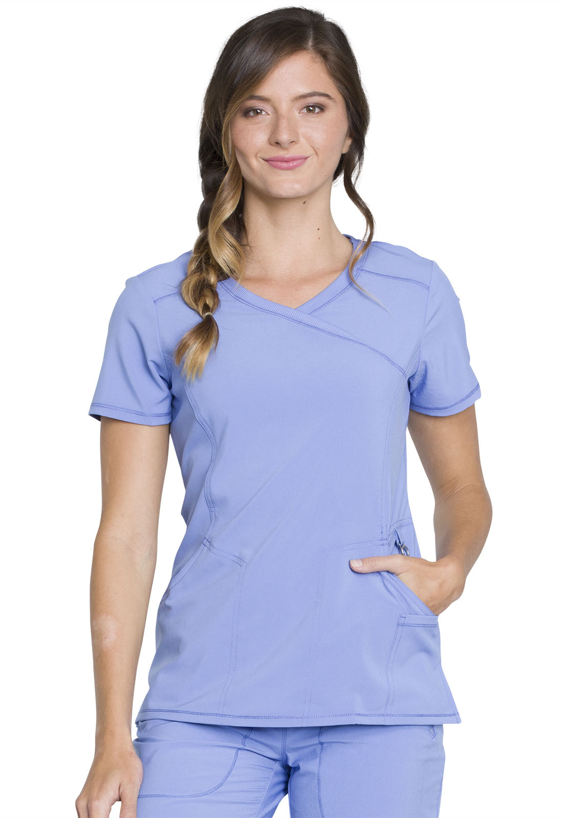 Infinity Mock Wrap Top - Image 4