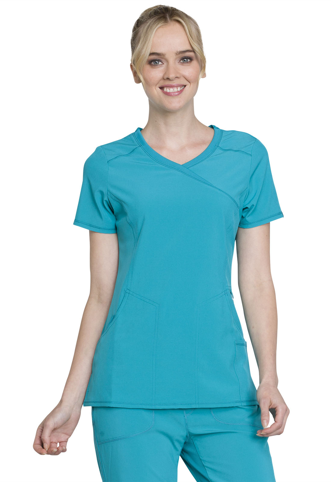 Infinity Mock Wrap Top - Image 18