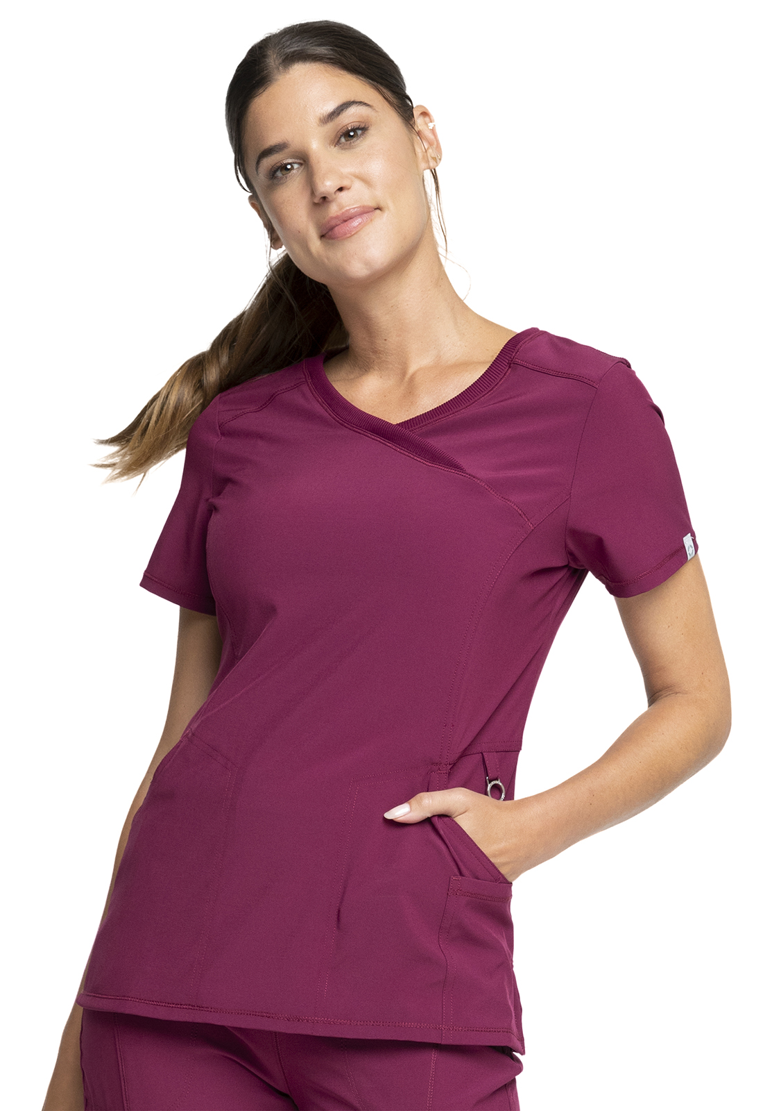 Infinity Mock Wrap Top - Image 20