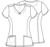 Infinity Prints Round Neck Top