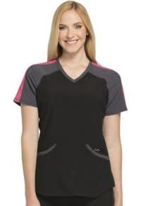 Infinity Colorblock V-Neck Top