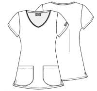 Prints V-Neck Top