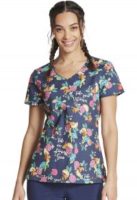 Prints V-Neck Top