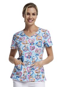 Dickies Prints V-Neck Top