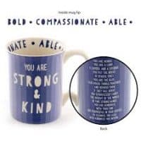 ONIM You are Strong and Kind Mug