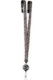 Cherokee Medical Ribbon Lanyard with badge reel