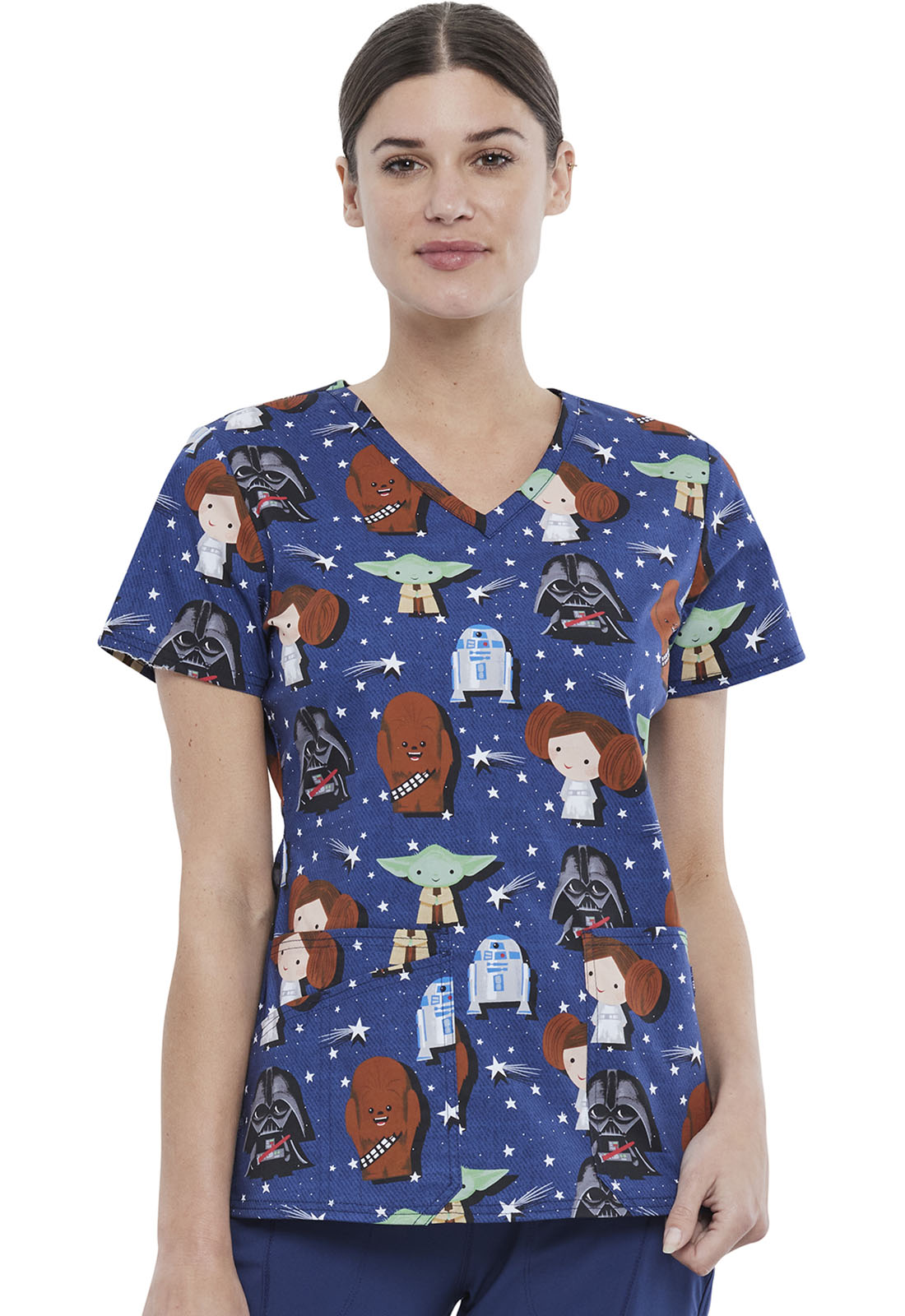 Licensed V-Neck Top - Image 3