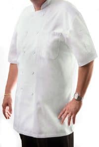 SHORT SLEEVE CHEF COAT(UNISEX)