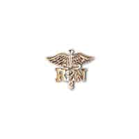 Gold Pin RN Caduceus