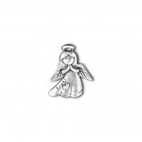 Pewter Pin Praying Angel