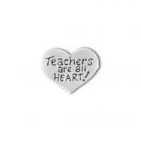 Pewter Pin Teachers Are All Heart
