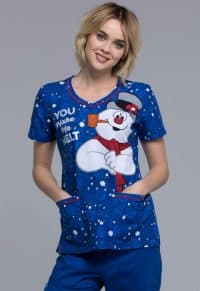 Licensed V-Neck Top