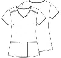 Licensed V-Neck Top