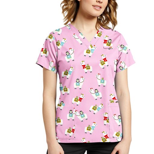 V-Neck Hidden Pocket Top - Image 20