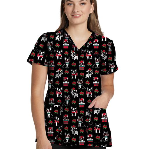 V-Neck Hidden Pocket Top - Image 22