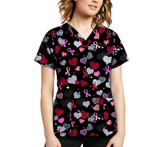 V-Neck Hidden Pocket Top - Image 23