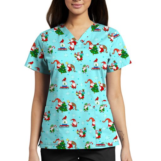 V-Neck Hidden Pocket Top - Image 19