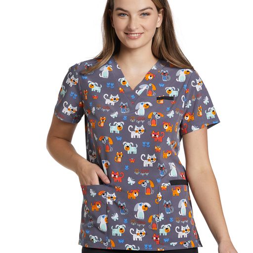 V-Neck Hidden Pocket Top - Image 10