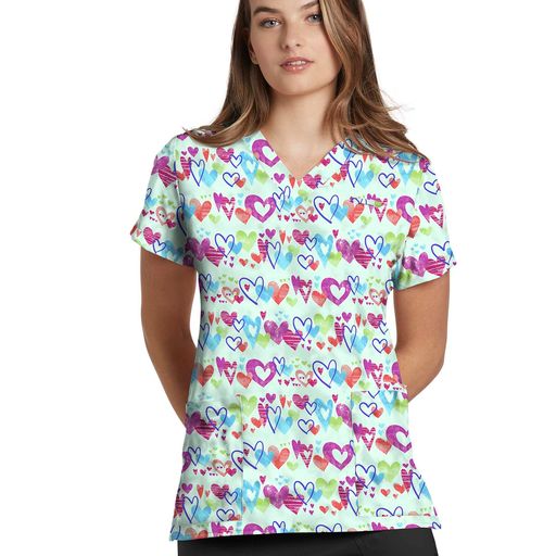V-Neck Hidden Pocket Top - Image 14