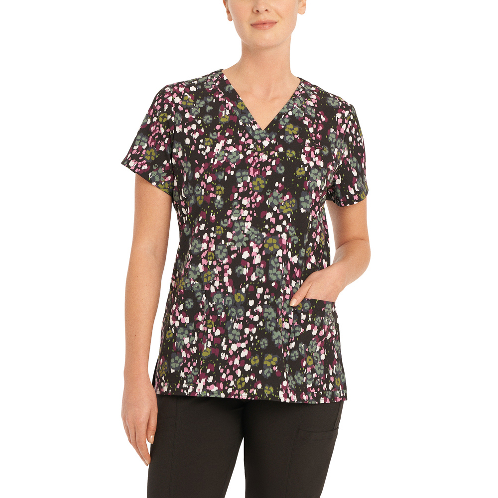 V-Neck Hidden Pocket Top - Image 30