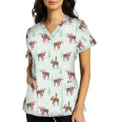 V-Neck Hidden Pocket Top - Image 8