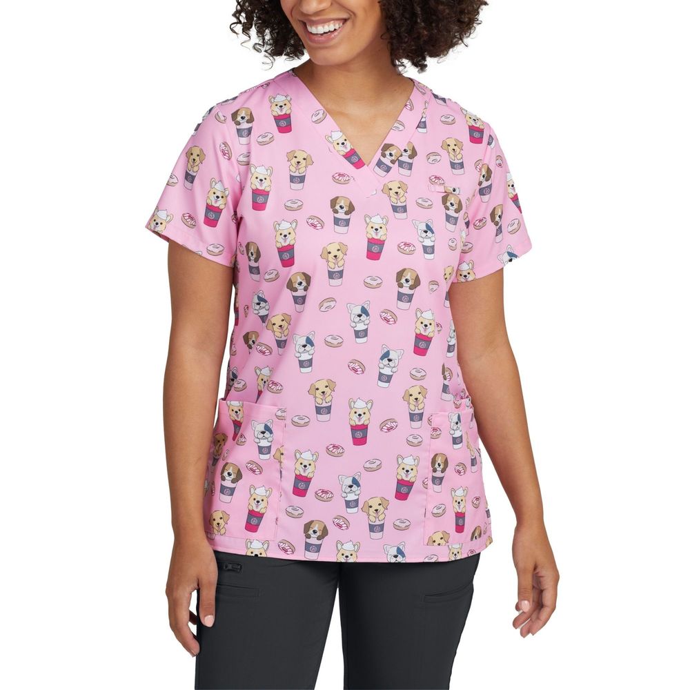 V-Neck Hidden Pocket Top - Image 33