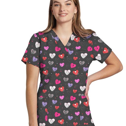 V-Neck Hidden Pocket Top - Image 24