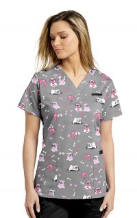 V-Neck Hidden Pocket Top