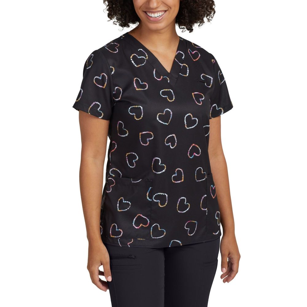 V-Neck Hidden Pocket Top - Image 32
