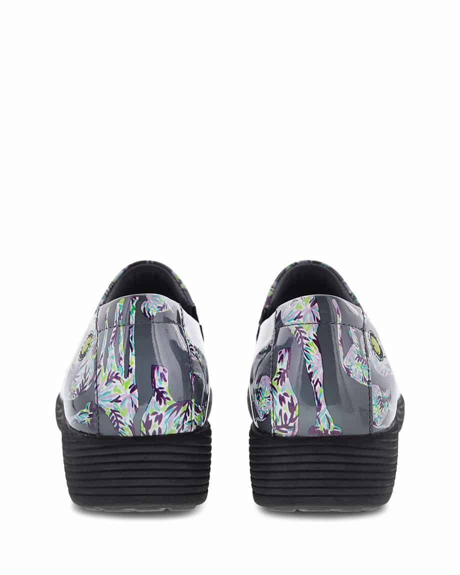 Womens Coral Grey Zoo Patent - Image 4