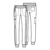 Infinity Mid Rise Tapered Leg Jogger Pant