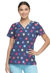 Prints V-Neck Top