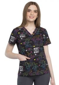 Licensed V-Neck Top