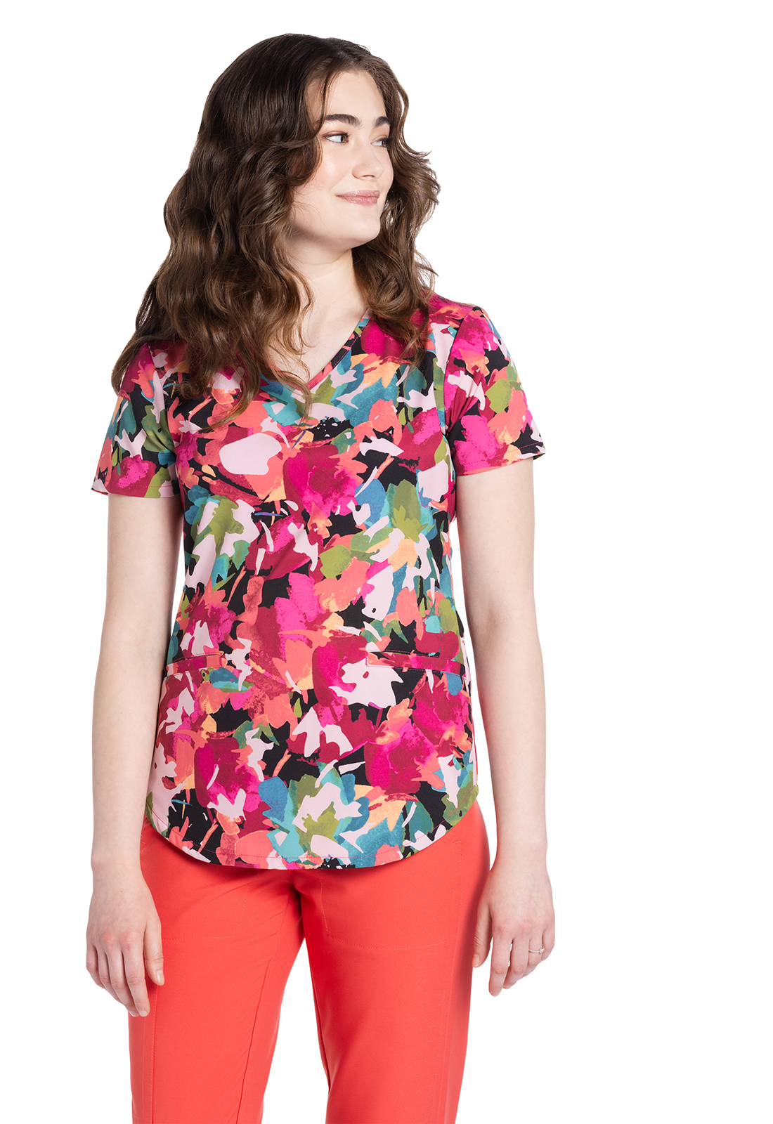 Prints V-Neck Top