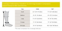 Core-Spun Light Compression Support Sock 10-15mmHg