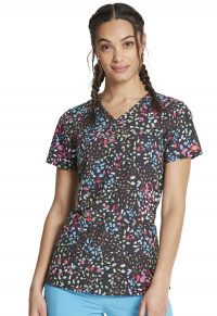 Prints V-Neck Top