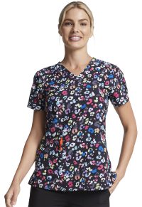 Prints V-Neck Top