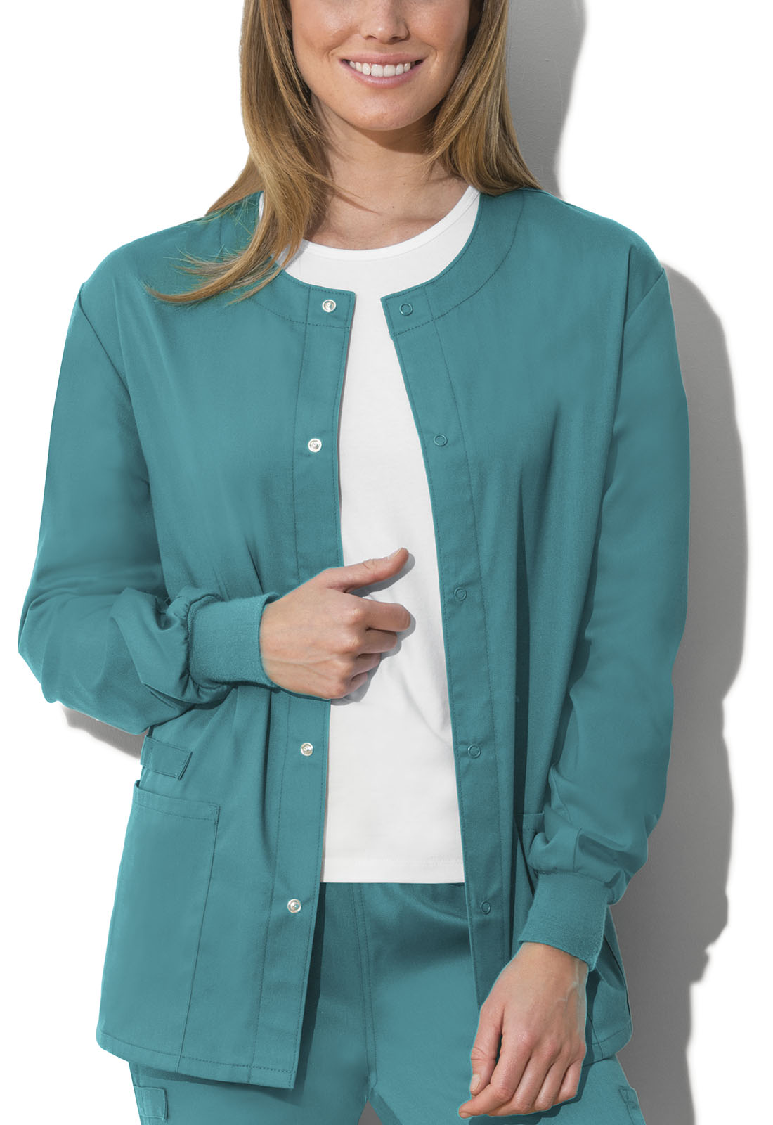 WW Flex Unisex Snap Front Warm-Up Jacket