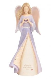 Caregiver Heart Angel Figurine