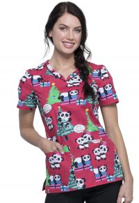 Prints V-Neck Top
